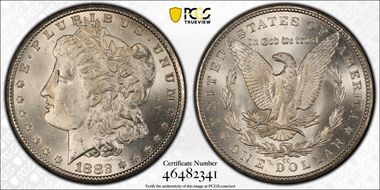 1882-CC $1 MS63