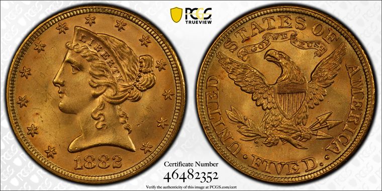 Cert 46482352 - Coin Image