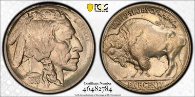 1913-S 5C Type 2 MS63