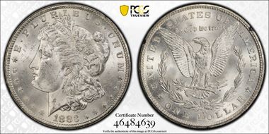 1883-CC $1 GSA Hoard MS63