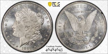 1884-CC $1 GSA Hoard MS63