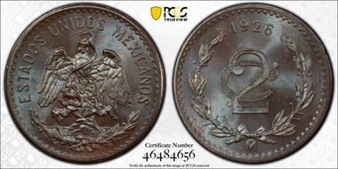 1926-Mo 2C KM-419 MS65BN