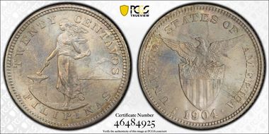 1904-S/S 20C Allen-10.04b MS65