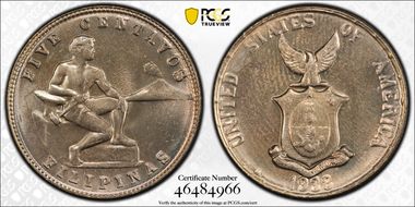 1938-M 5C Allen-6.02 MS66