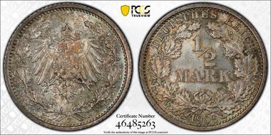 1906-F 1/2 Mk J-16 MS66