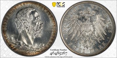 1905 2 Mk J-169a Thin Rim N1