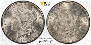 1894-S $1 MS62