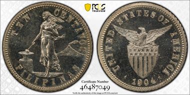 1904 10C PR65