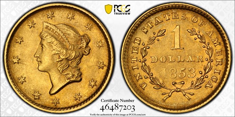 Cert 46487203 - Coin Image