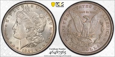 1897 $1 MS64