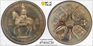 1953 Crown S-4136 Coronation PR65