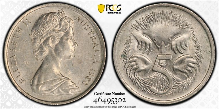 Cert 46495302 - Coin Image