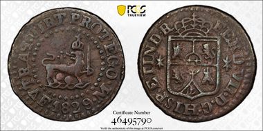 1829-M F Quarto Calico-94 Regular Date XF45BN