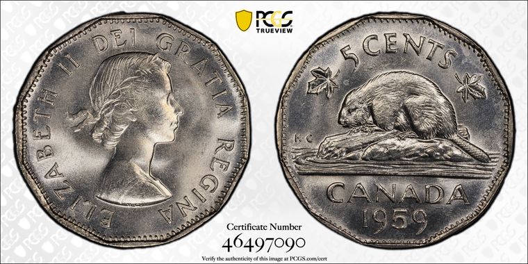 Cert 46497090 - Coin Image