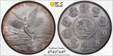 2006-Mo Onza Libertad Ag MS69