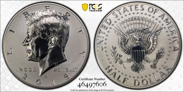 2018-S 50C Reverse Proof Silver 50th Anniversary Set PR70