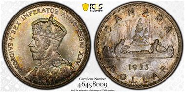 1935 S$1 MS67