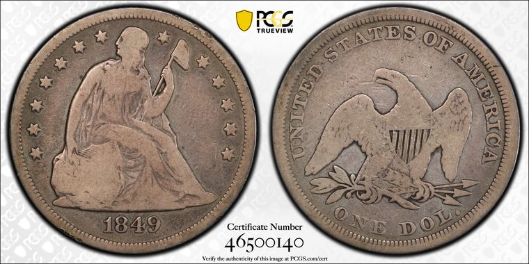 Cert 46500140 - Coin Image