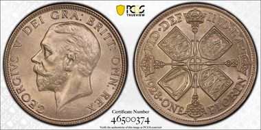 1928 Florin S-4038 MS64