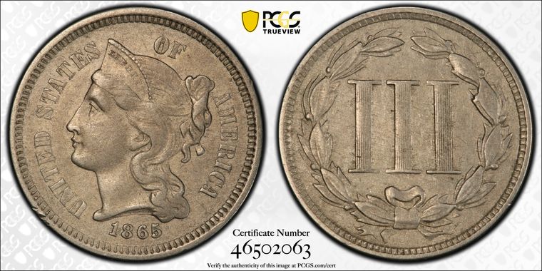 Cert 46502063 - Coin Image