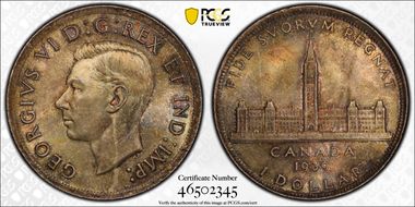 1939 S$1 MS65