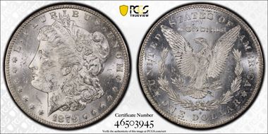 1879-S $1 Reverse of 1878 MS61