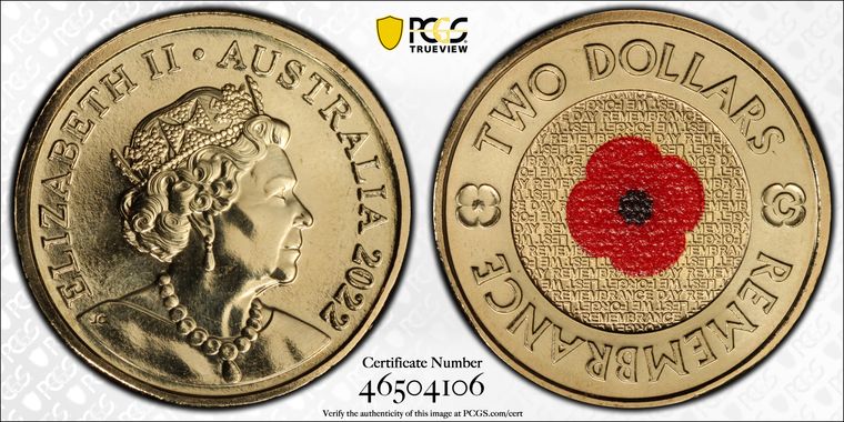 Cert 46504106 - Coin Image