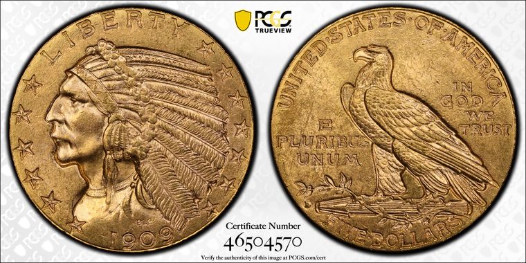 Cert 46504570 - Coin Image