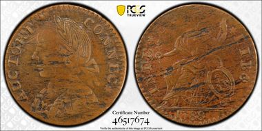 1788 CT 1/2P MB Left, Miller 9-E XF40BN