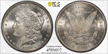 1878-CC $1 MS66