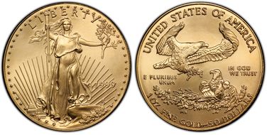 1999 $50 Gold Eagle MS69