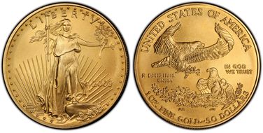 2003 $50 Gold Eagle MS69