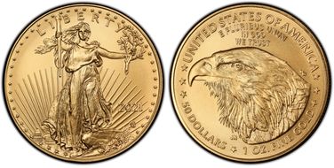2021 $50 Gold Eagle - Type 2 MS69