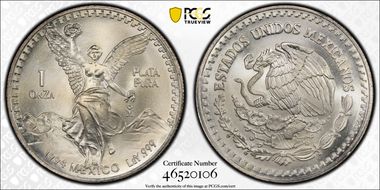 1994-Mo Onza Libertad Ag MS68