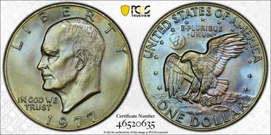 1977 $1 MS68