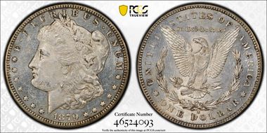 1879-S $1 VAM 6, Rev. of 1878 MS61