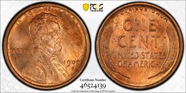 1909-S/S 1C S/Horizontal S N1BN