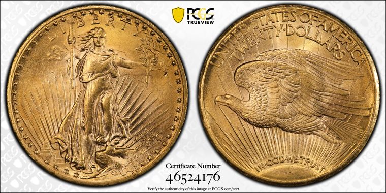 Cert 46524176 - Coin Image