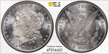1878-S $1 MS65+