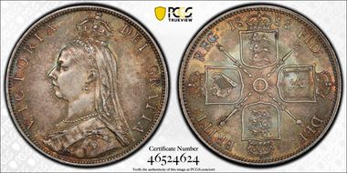 1888 Florin S-3925 MS62