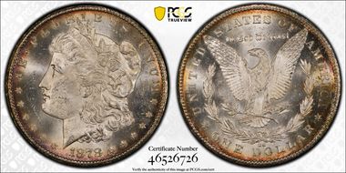1878-CC $1 MS63+
