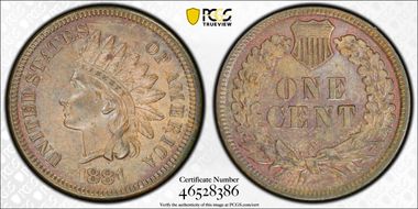 1881 1C MS62BN
