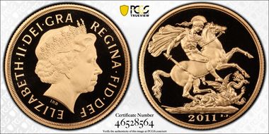 2011 £2 S-SD7 St. George PR70DCAM
