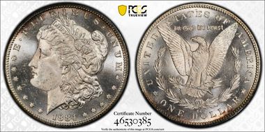 1884-CC $1 MS65PL