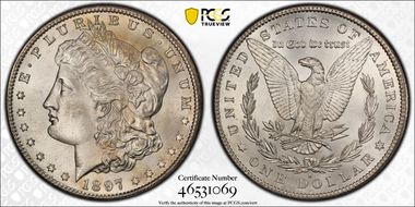 1897-S $1 MS66+