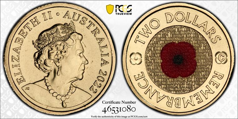 Cert 46531080 - Coin Image