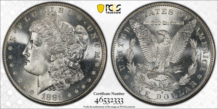 Cert 46532333 - Coin Image