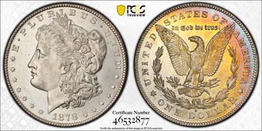 1878-S $1 MS63