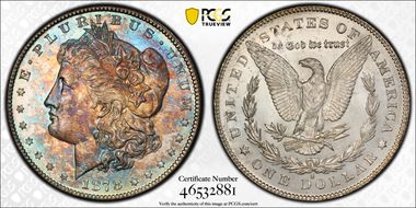 1878-S $1 MS63