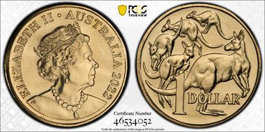 2022 $1 MS68